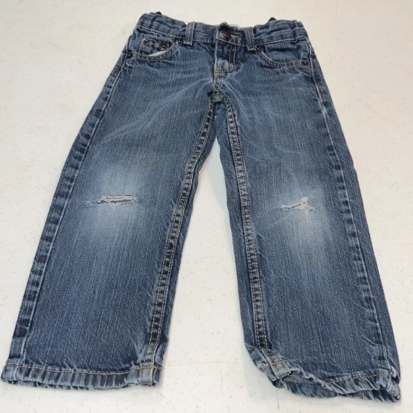 Levi’s 505 Regular fit Boys Adjustable Waist Jeans - Picture 3 of 5